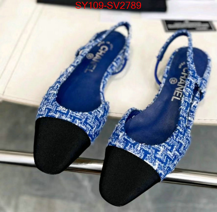 Women Shoes-Chanel where to buy ID: SV2789 $: 109USD