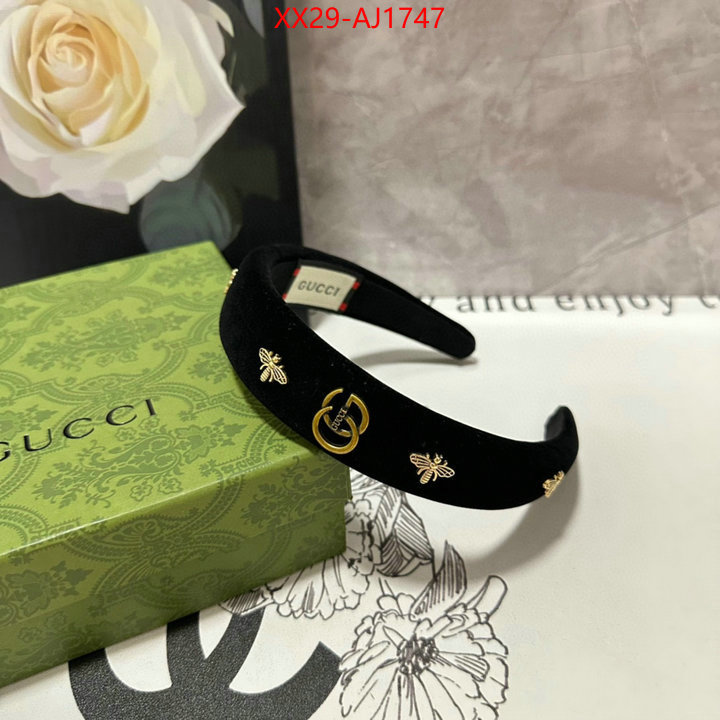 Hair band-Gucci top grade ID: AJ1747 $: 29USD