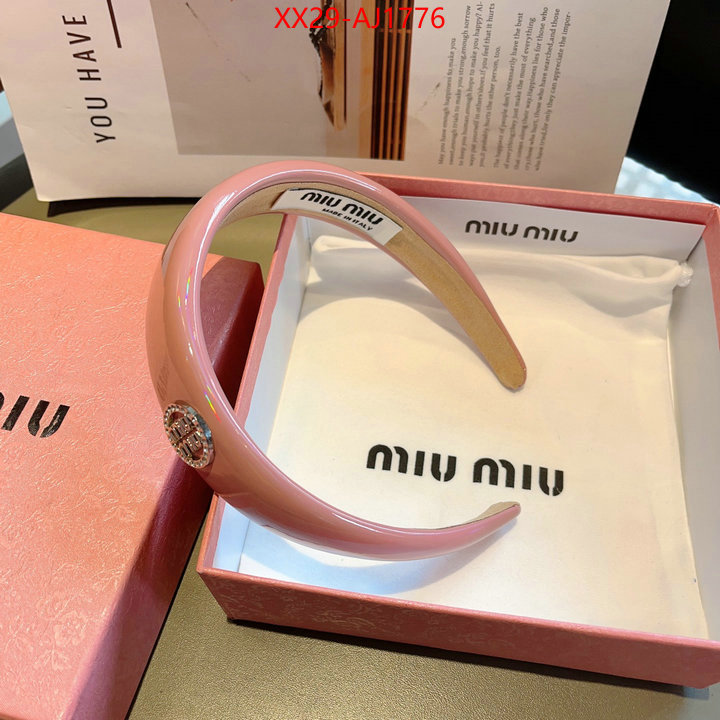 Hair band-MIU MIU find replica ID: AJ1776 $: 29USD