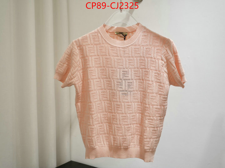 Clothing-Fendi cheap wholesale ID: CJ2325 $: 89USD