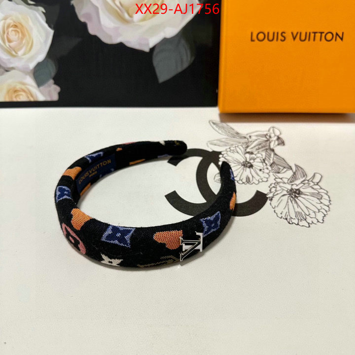 Hair band-LV top fake designer ID: AJ1756 $: 29USD