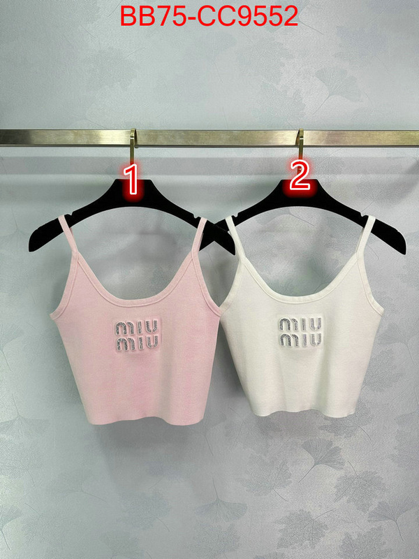 Clothing-MIU MIU high quality happy copy ID: CC9552 $: 75USD