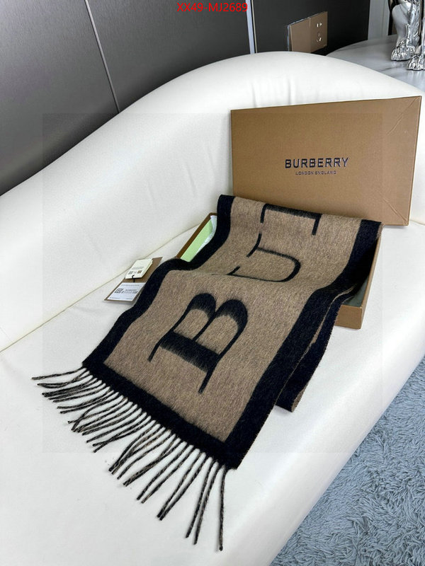 Scarf-Burberry the best ID: MJ2689 $: 49USD