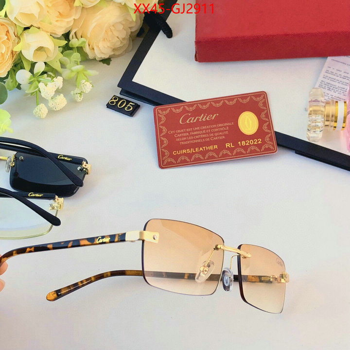 Glasses-Cartier best quality replica ID: GJ2911 $: 45USD