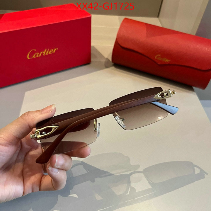 Glasses-Cartier best quality designer ID: GJ1725 $: 42USD