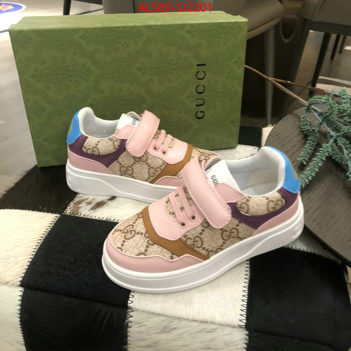 Kids shoes-Gucci mirror copy luxury ID: SJ2201 $: 89USD