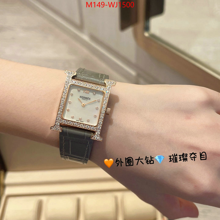 Watch(4A)-Hermes the highest quality fake ID: WJ1500 $: 149USD