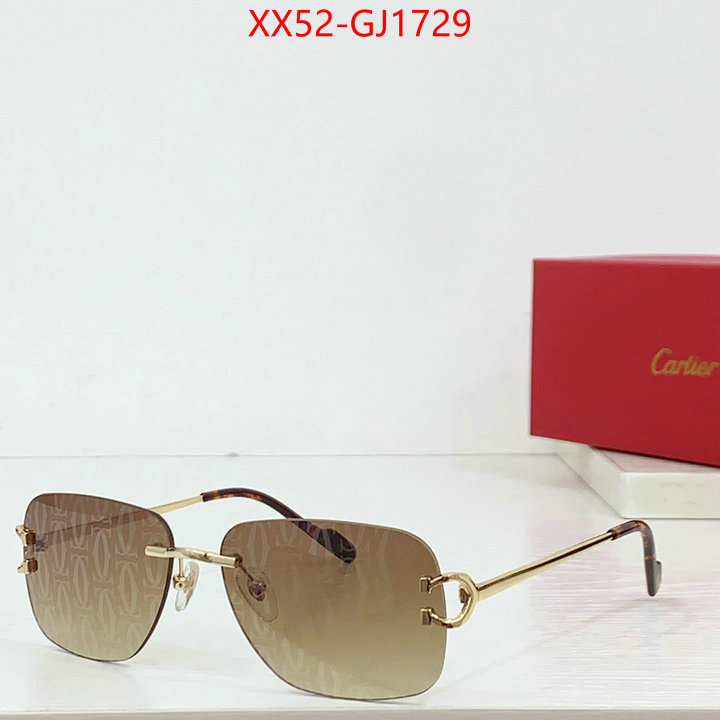 Glasses-Cartier aaaaa+ quality replica ID: GJ1729 $: 52USD