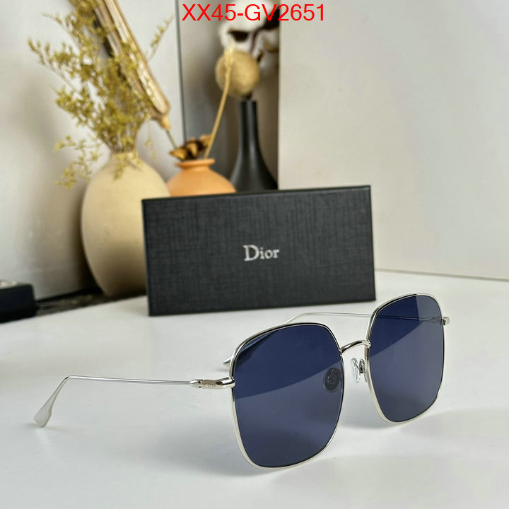 Glasses-Dior where quality designer replica ID: GV2651 $: 45USD