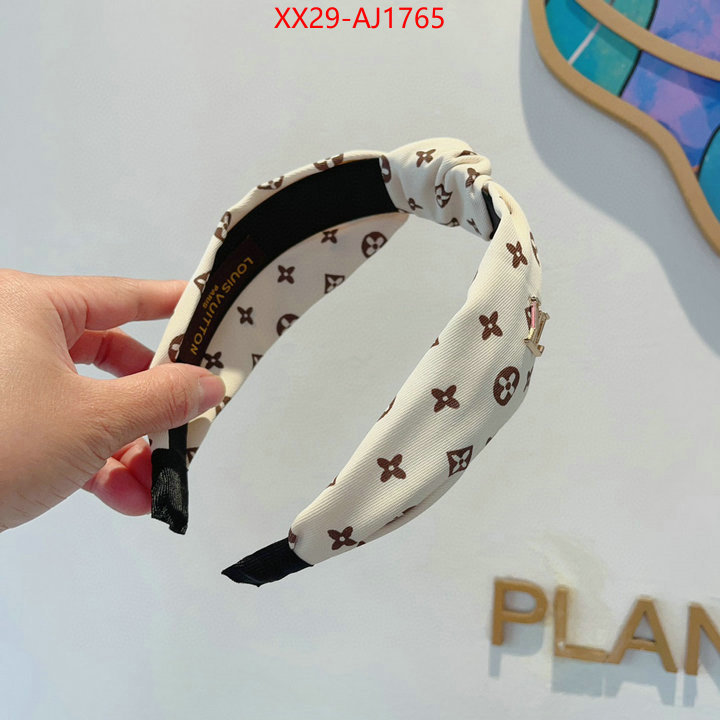 Hair band-LV wholesale imitation designer replicas ID: AJ1765 $: 29USD