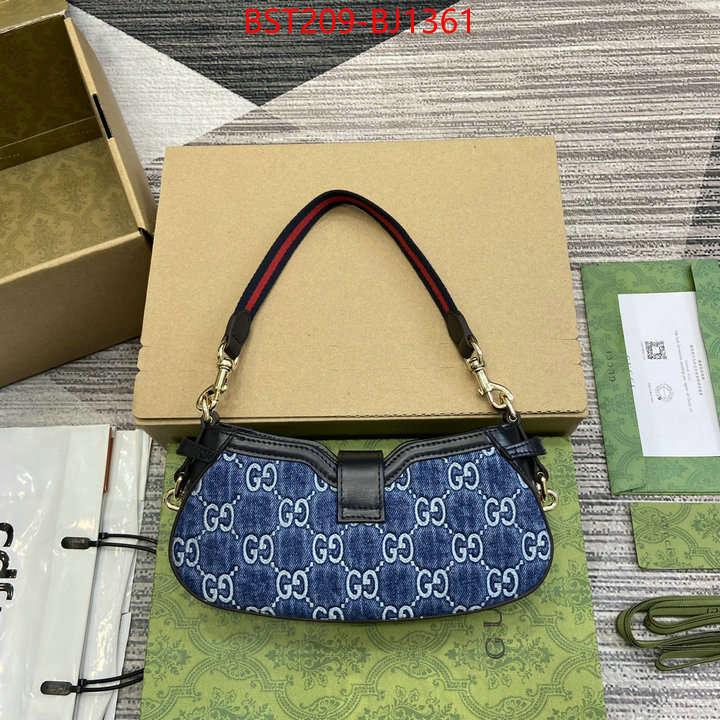 Gucci Bags(TOP)-Handbag- luxury cheap replica ID: BJ1361 $: 209USD,