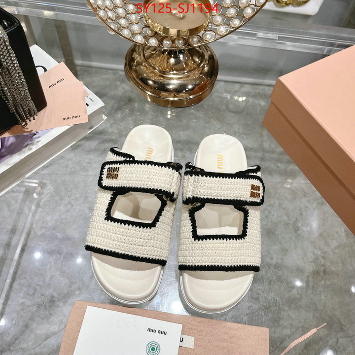 Women Shoes-Miu Miu shop ID: SJ1194 $: 125USD