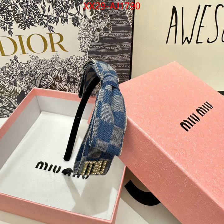 Hair band-MIU MIU cheap ID: AJ1790 $: 29USD