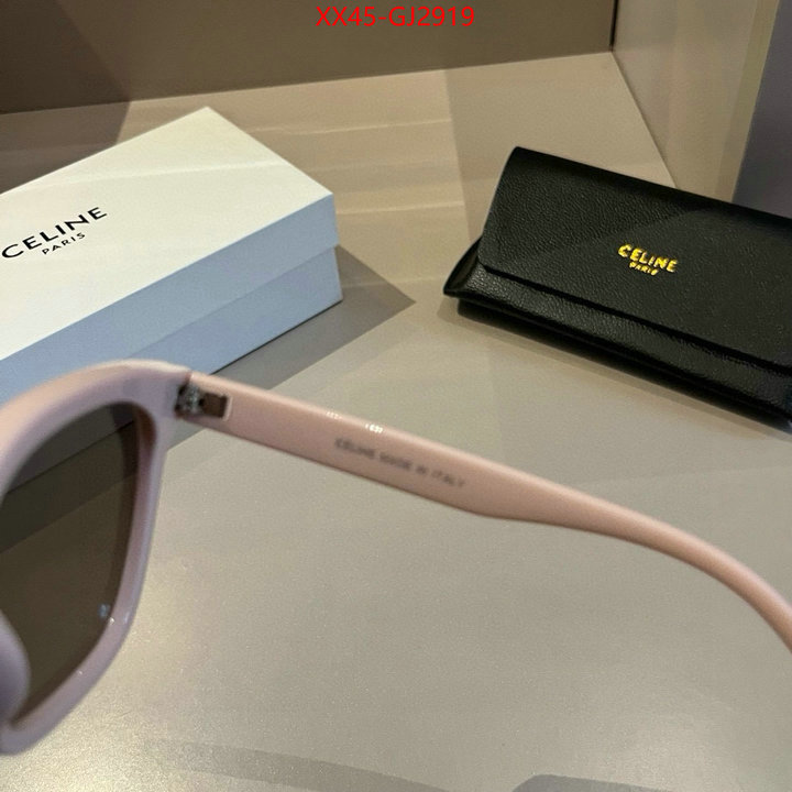 Glasses-CELINE fake designer ID: GJ2919 $: 45USD