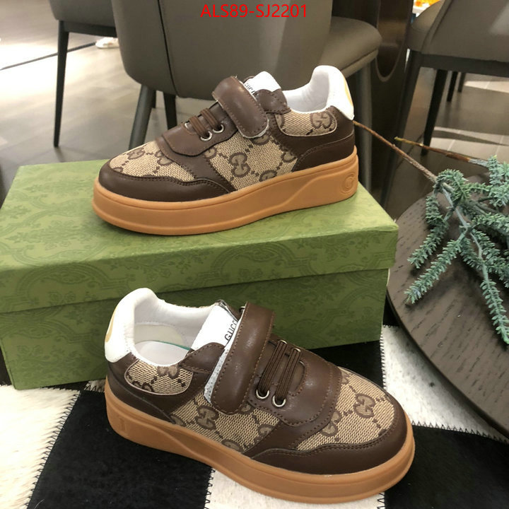 Kids shoes-Gucci mirror copy luxury ID: SJ2201 $: 89USD