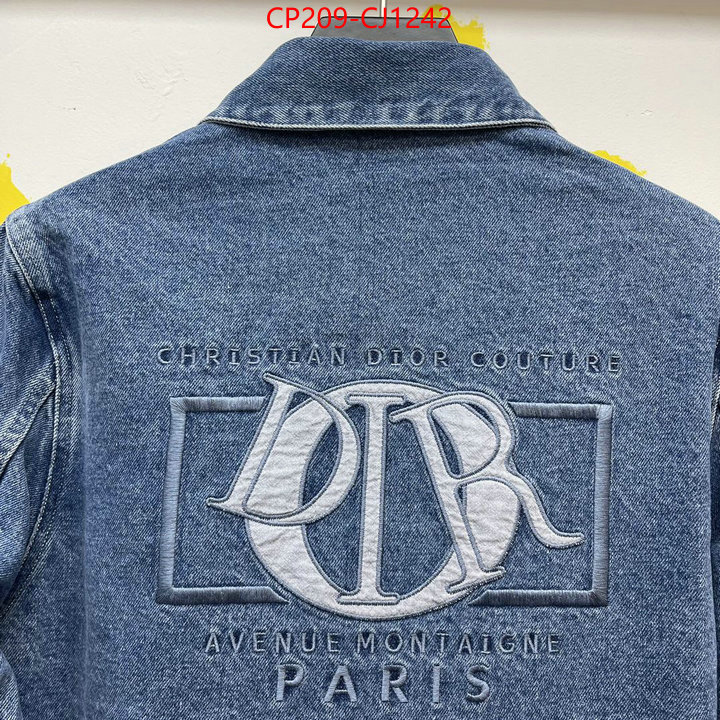 Clothing-Dior high quality replica designer ID: CJ1242