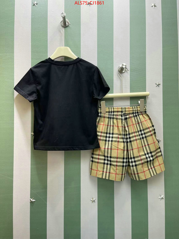 Kids clothing-Burberry good quality replica ID: CJ1861 $: 75USD