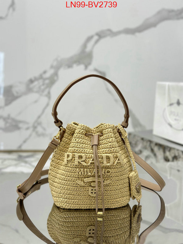 Prada Bags(4A)-bucket bag new designer replica ID: BV2739 $: 99USD,