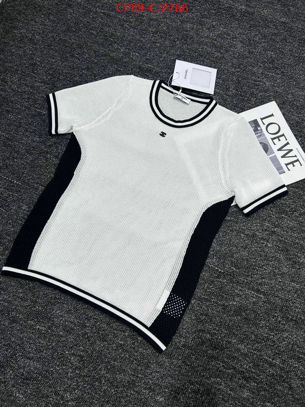 Clothing-Chanel online shop ID: CJ2266 $: 89USD