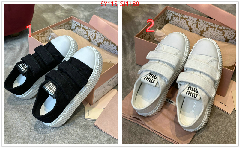 Women Shoes-Miu Miu mirror copy luxury ID: SJ1189 $: 115USD