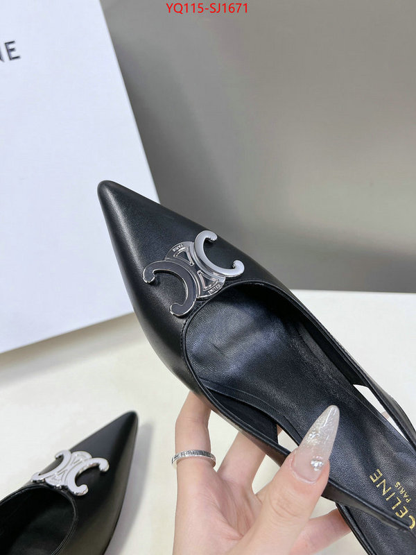 Women Shoes-CELINE buy replica ID: SJ1671 $: 115USD