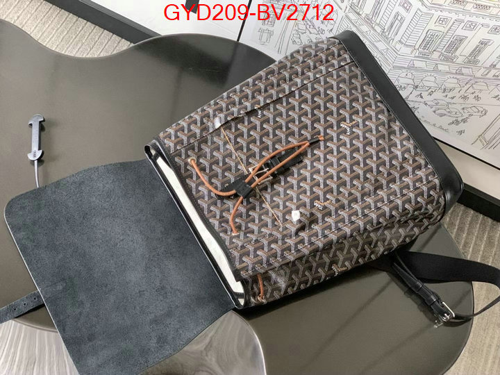 Goyard Bags(TOP)-Backpack- replica us ID: BV2712 $: 209USD,