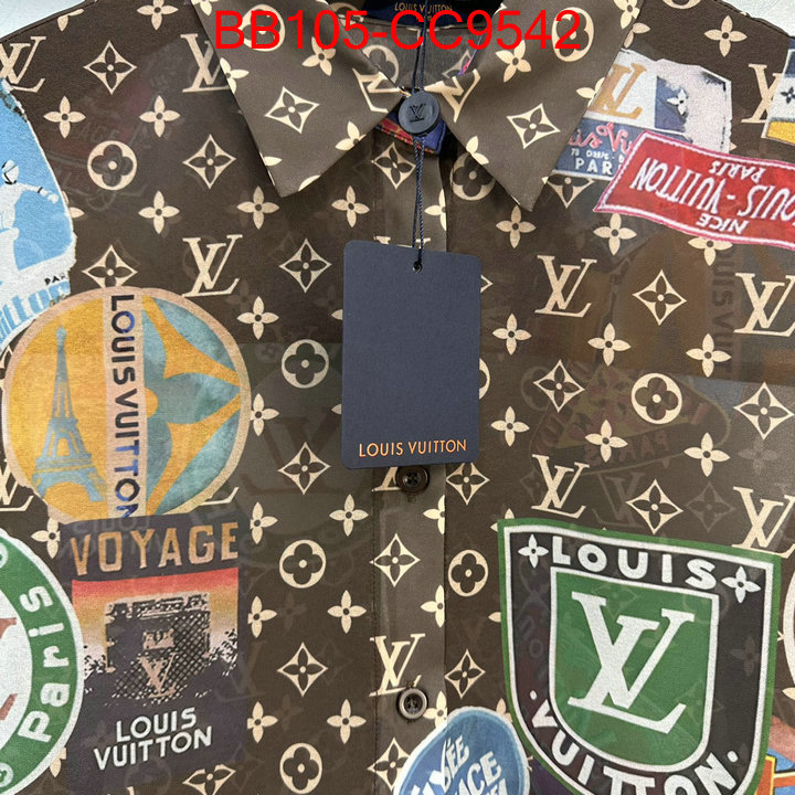 Clothing-LV what is top quality replica ID: CC9542 $: 105USD