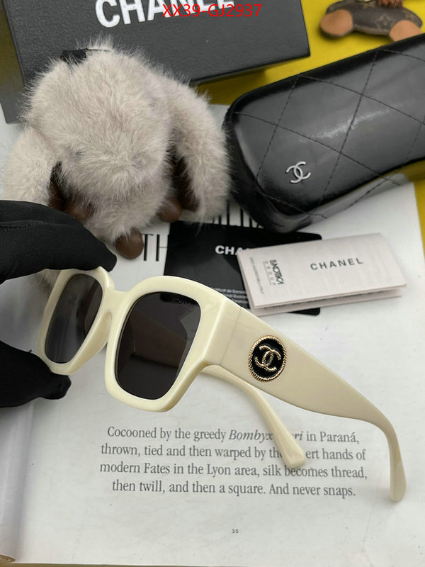 Glasses-Chanel where can you buy a replica ID: GJ2937 $: 39USD