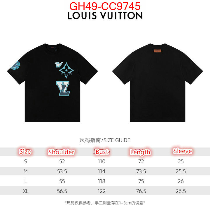 Clothing-LV perfect replica ID: CC9745 $: 49USD