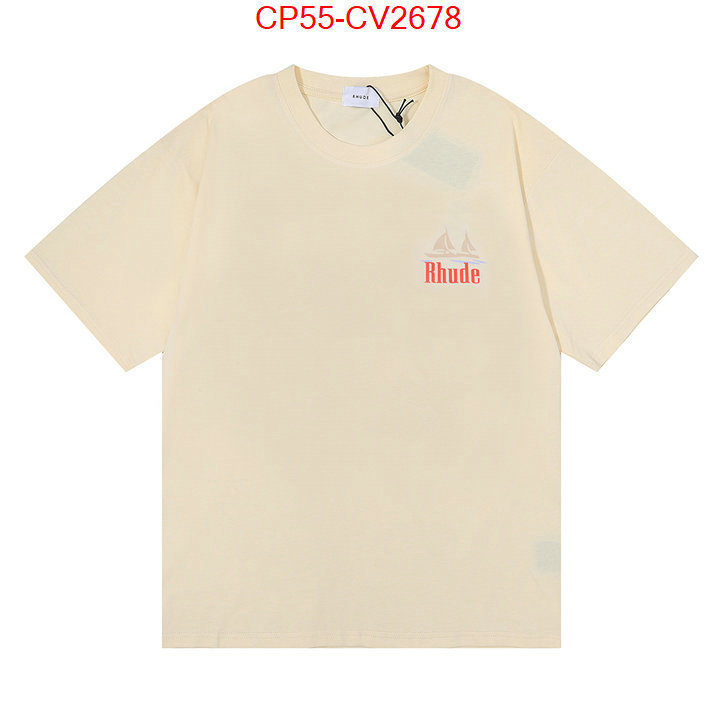 Clothing-Rhude outlet 1:1 replica ID: CV2678 $: 55USD