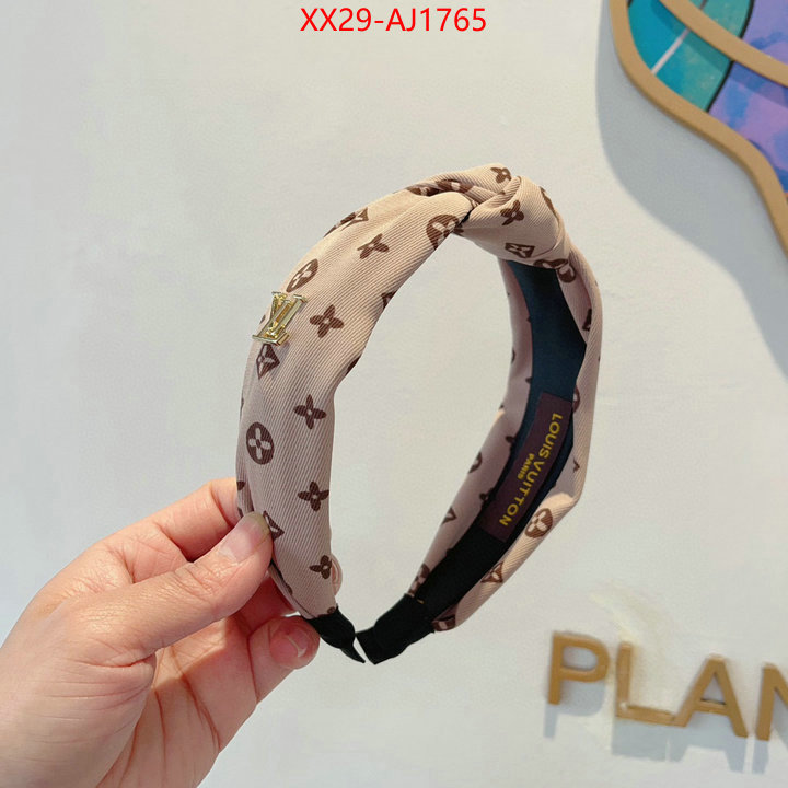 Hair band-LV wholesale imitation designer replicas ID: AJ1765 $: 29USD