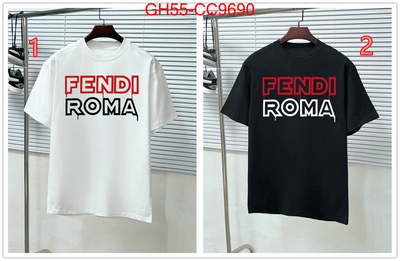 Clothing-Fendi perfect quality ID: CC9690 $: 55USD