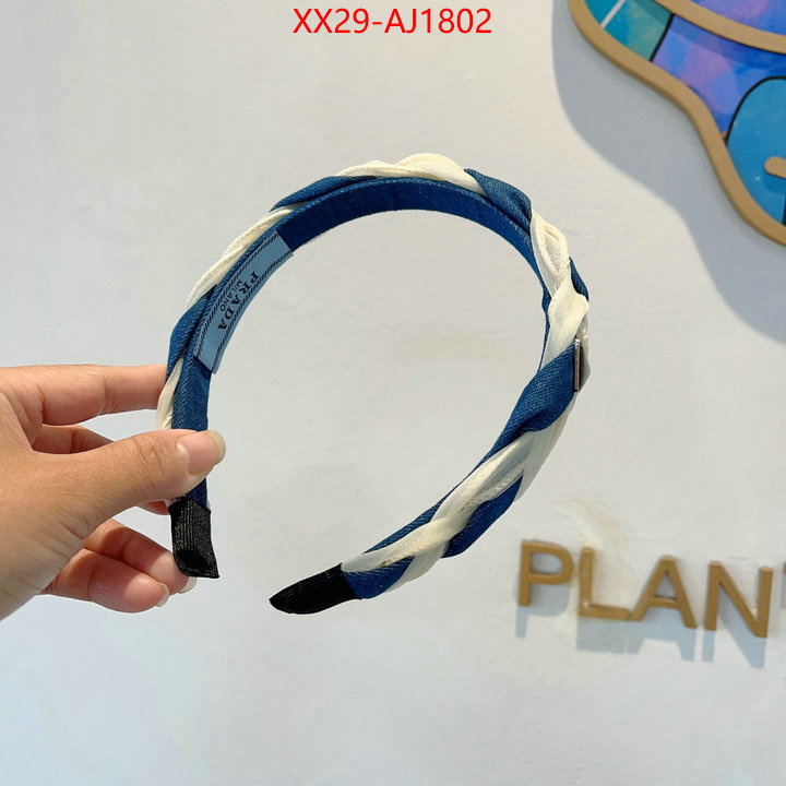 Hair band-Prada exclusive cheap ID: AJ1802 $: 29USD