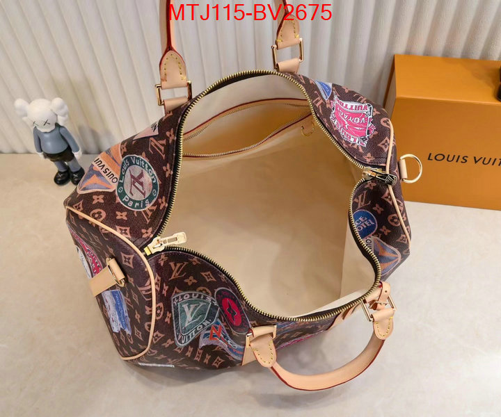 LV Bags(4A)-Keepall BandouliRe 45-50- sell high quality ID: BV2675 $: 115USD,