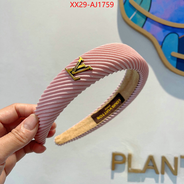 Hair band-LV replica ID: AJ1759 $: 29USD