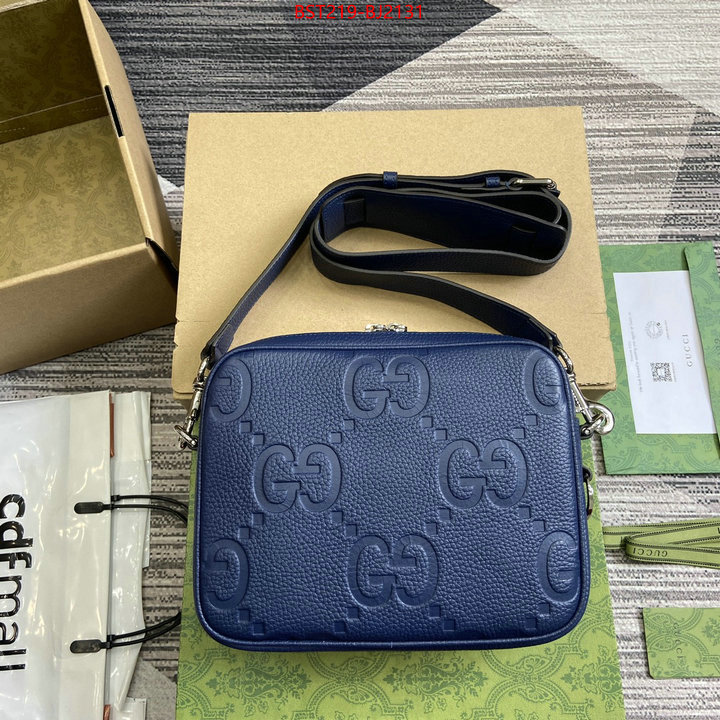 Gucci Bags(TOP)-Crossbody- fake ID: BJ2131 $: 219USD,