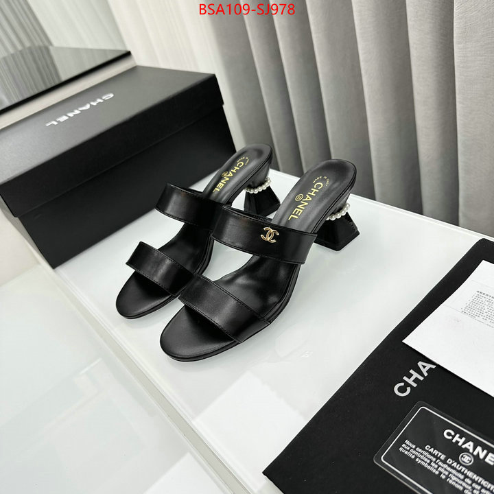 Women Shoes-Chanel luxury shop ID: SJ978 $: 109USD