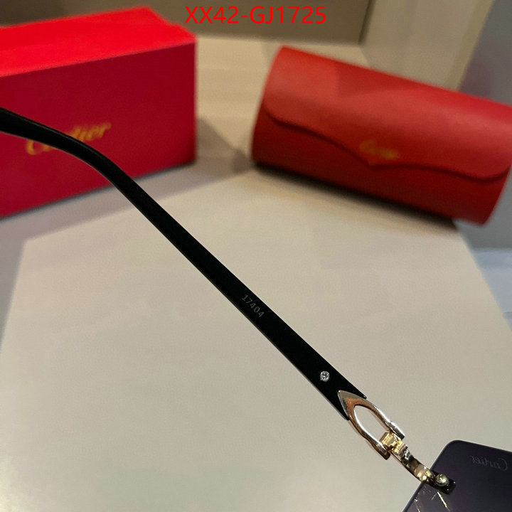 Glasses-Cartier best quality designer ID: GJ1725 $: 42USD