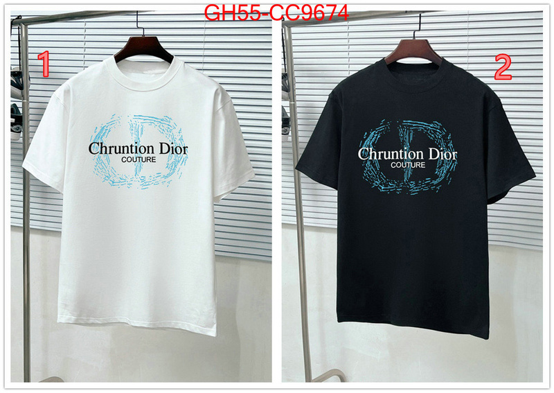 Clothing-Dior high quality ID: CC9674 $: 55USD