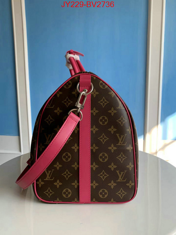 LV Bags(TOP)-Keepall BandouliRe 45-50- 7 star quality designer replica ID: BV2736 $: 229USD,