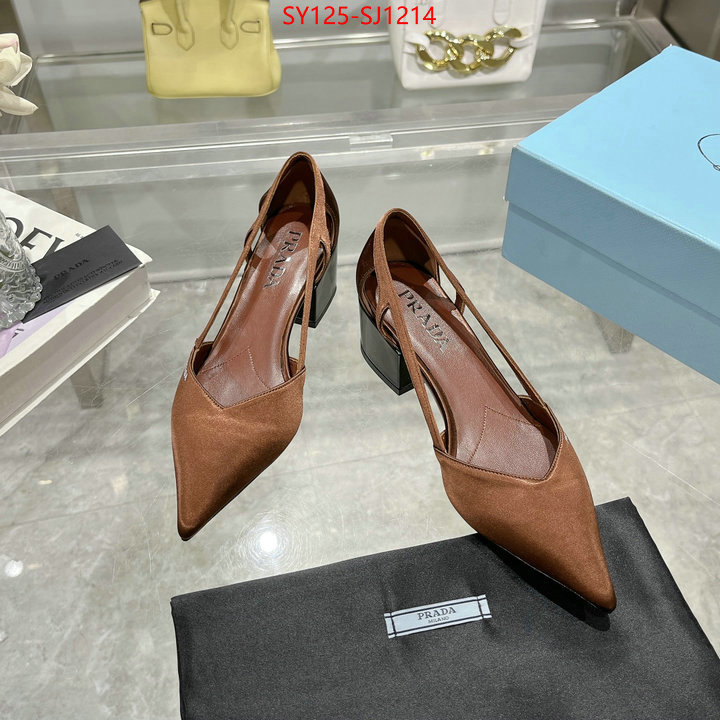 Women Shoes-Prada replica 2024 perfect luxury ID: SJ1214 $: 125USD