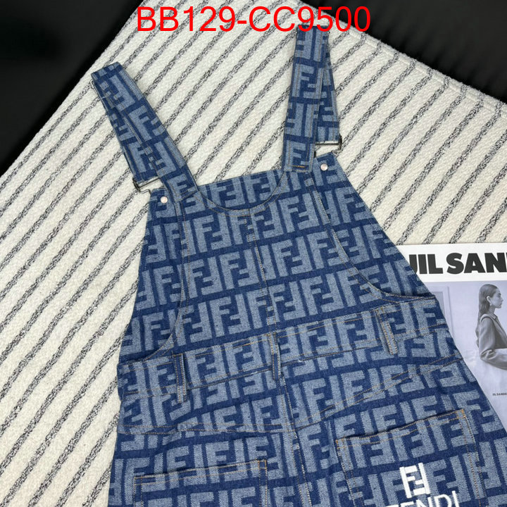 Clothing-Fendi customize best quality replica ID: CC9500 $: 129USD