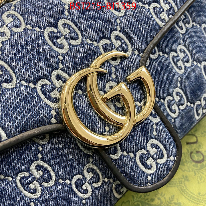 Gucci Bags(TOP)-Marmont 2024 replica wholesale cheap sales online ID: BJ1359 $: 215USD,