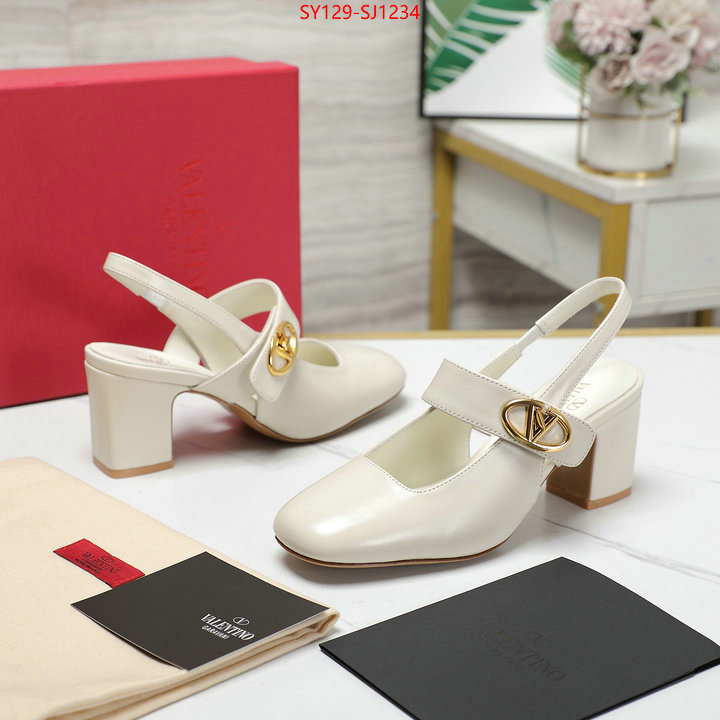 Women Shoes-Valentino replica shop ID: SJ1234 $: 129USD