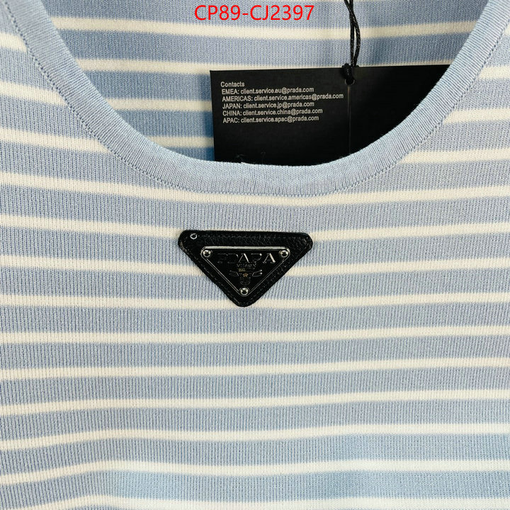 Clothing-Prada replicas ID: CJ2397 $: 89USD