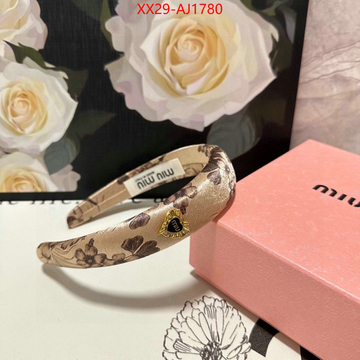 Hair band-MIU MIU where to buy fakes ID: AJ1780 $: 29USD