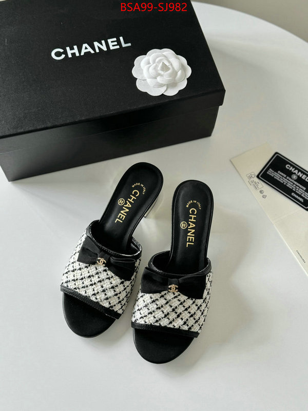 Women Shoes-Chanel high-end designer ID: SJ982 $: 99USD