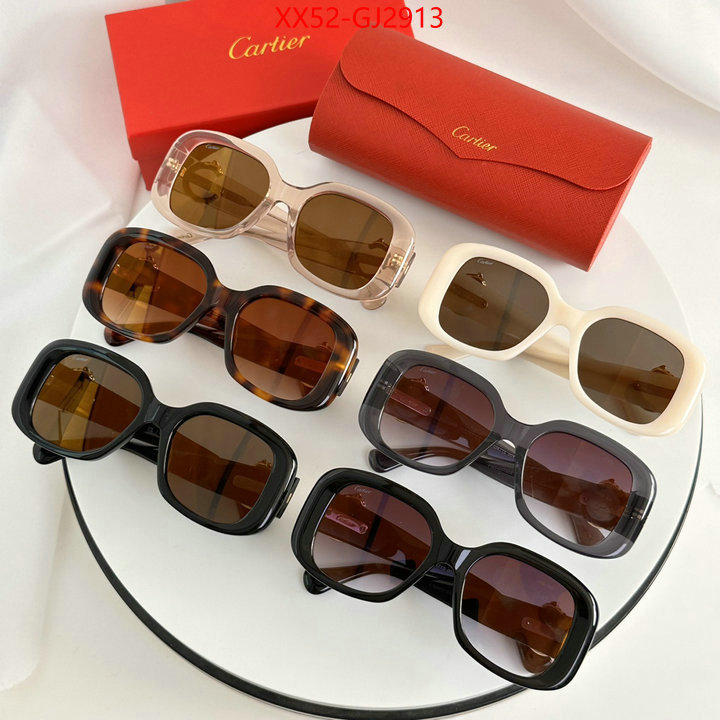 Glasses-Cartier fake aaaaa ID: GJ2913 $: 52USD