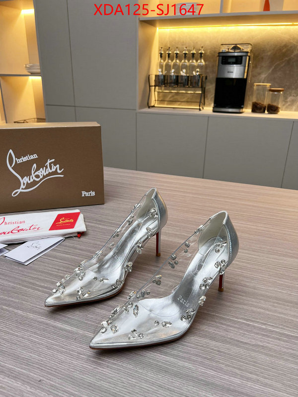 Women Shoes-Christian Louboutin best quality fake ID: SJ1647 $: 125USD