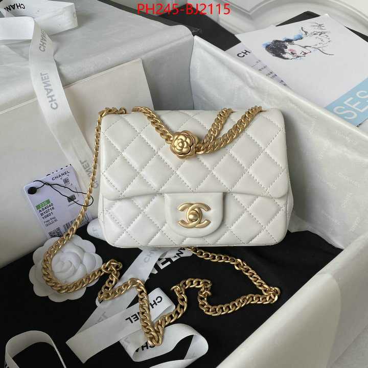 Chanel Bags(TOP)-Crossbody- top quality designer replica ID: BJ2115 $: 245USD,